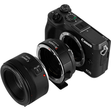 7Artisans Adaptador Autofocus para Lente Canon EF EF-S a Montura RF con Soporte Estabilización y Montura para Trípode Integrada