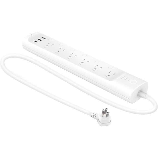 TP-Link HS300 Regleta Inteligente Wi-Fi 6 Enchufes 3 USB Surge Protector