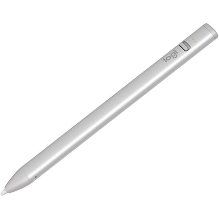 Logitech Crayon Lápiz Digital para iPads con USB-C Batería 7 Horas Plata