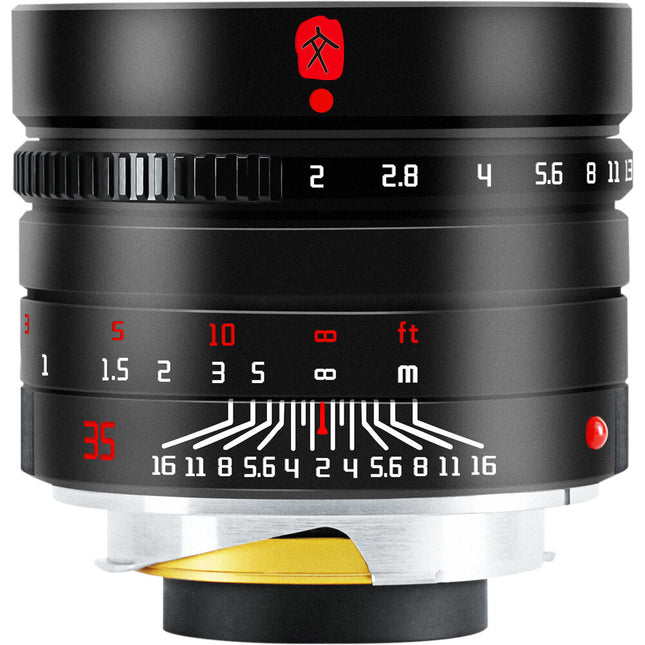 7Artisans 35mm f2 Mark II Lente para Leica M Diseño Compacto y Manual