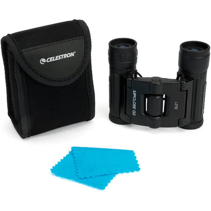 Celestron UpClose G2 Prismáticos de Techo 8x21 con Estuche Suave y Correas