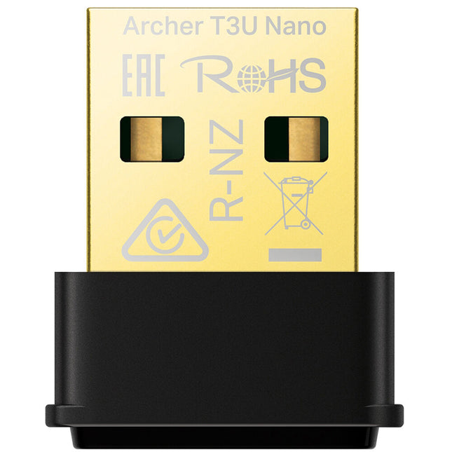 Adaptador USB Wi-Fi Dual Banda AC1300 TP-Link Archer T3U Nano 1267 Mb/s