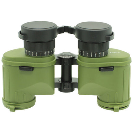 Newcon Optik 8x30 AN Prismáticos Militares Impermeables con Retícula M22 y Estuche