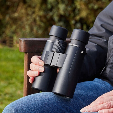 Opticron 10x42 Aurora BGA VHD Binoculares 6.6° Campo 6.2' Enfoque Cercano