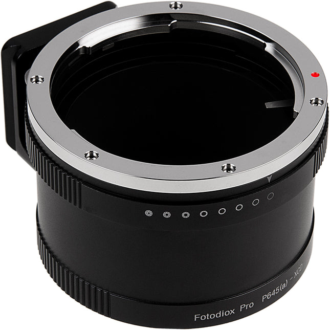 FotodioX Pro Adaptador de Objetivo Pentax 645 a Hasselblad X con Control de Apertura y Construcción Metálica