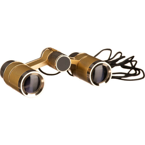 LaScala Optics 3x18 Binoculares de Ópera 3x Ligero 6 oz