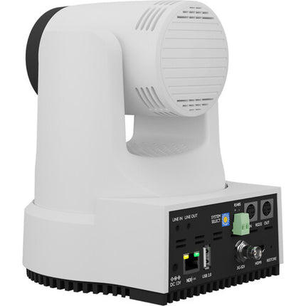 PTZOptics Move 4K Cámara PTZ con Zoom Óptico 12x Sensor 8.51MP UHD 4K60 Blanco