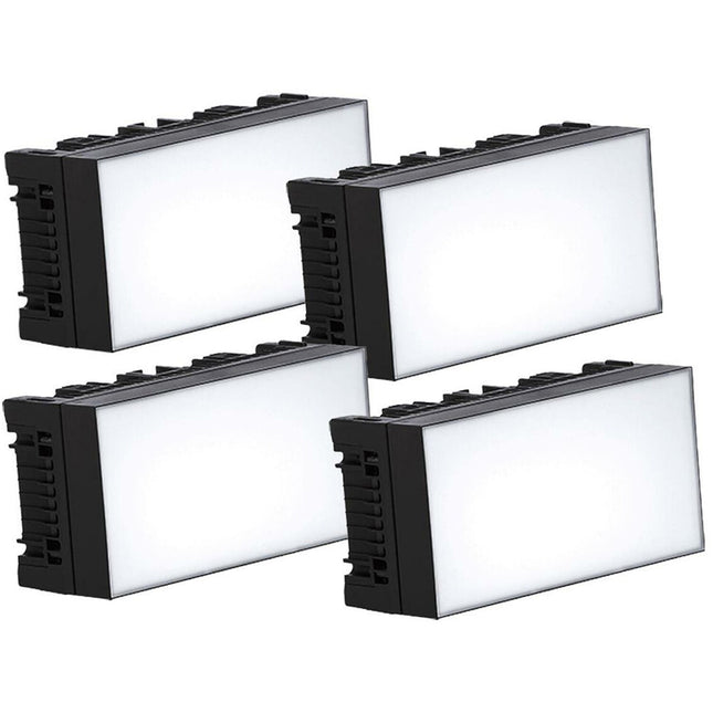 Astera FP6 HydraPanel Kit de 4 LEDs 1300 Lúmenes Control App Estuche Carga