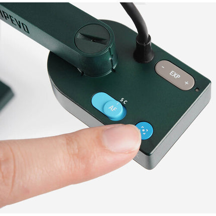 IPEVO V4K Cámara de Documentos UHD USB 8MP 4K con Soporte Ajustable