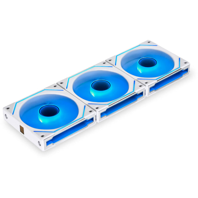 Lian Li 120mm UNI FAN SL-INFINITY Ventilador para PC 3x2100 rpm 3-Pack con Controlador Blanco