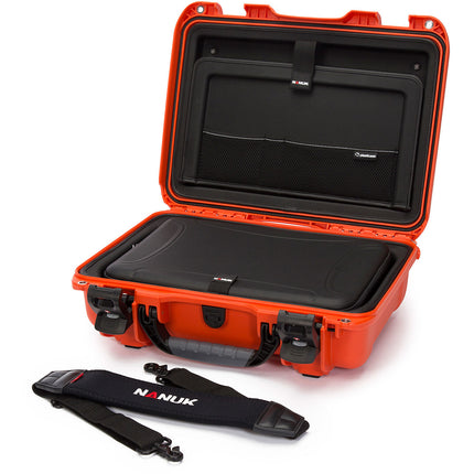 Nanuk 923 Maletín para portátil 15 6" resistente al agua IP67 naranja
