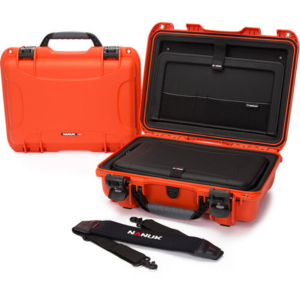 Nanuk 923 Maletín para portátil 15 6" resistente al agua IP67 naranja
