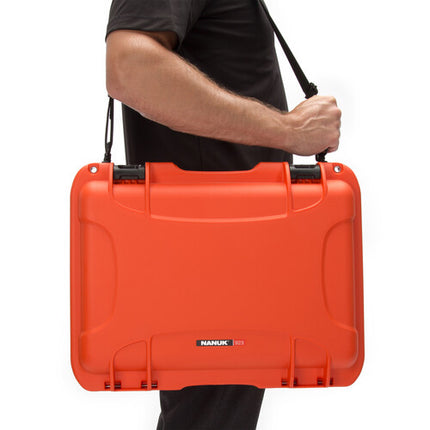 Nanuk 923 Maletín para portátil 15 6" resistente al agua IP67 naranja