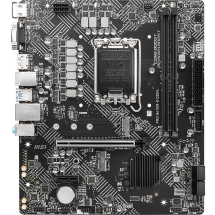 MSI PRO H610M-G DDR4 Placa base Micro-ATX LGA 1700 2x DDR4 3200 4x SATA III