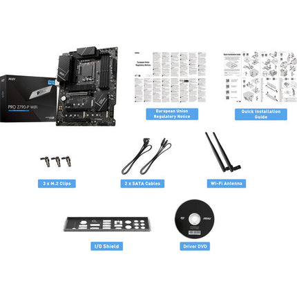 MSI PRO Z790-P WIFI Placa base ATX LGA 1700 DDR5-7000 Wi-Fi 6E USB 3.2 Gen 2x2