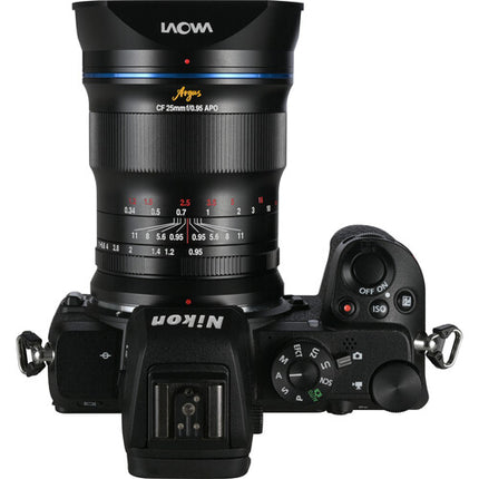 Venus Optics Laowa Argus 25mm f0.95 CF APO lente para Nikon Z APS-C f0.95-11