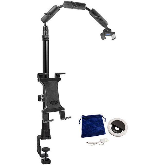 ARKON Remarkable Creators Soporte para Teléfono y Tablet con Luz Anular y USB