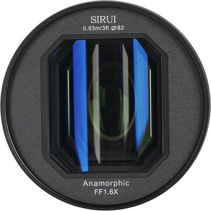 Sirui 100mm T2.9 Lente Anamórfica Full-Frame E-Mount Filtro 82mm