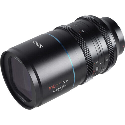 Sirui 100mm T2.9 Anamórfico para sensor Full-Frame con Iris 13 hojas y profundidad mínima 3.1'