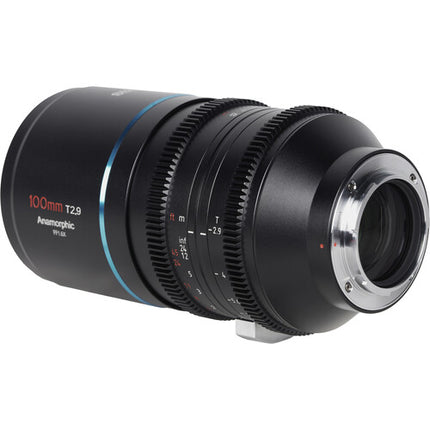 Sirui 100mm T2.9 Anamórfico para sensor Full-Frame con Iris 13 hojas y profundidad mínima 3.1'