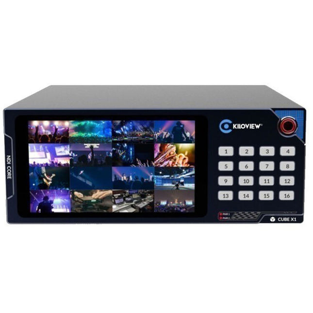Kiloview CUBE X1 Switcher NDI Multiplex 5.5" Pantalla 16 Entradas