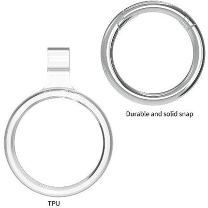 Sahara Case Hybrid Flex para Apple AirTag 4 unidades con clip robusto