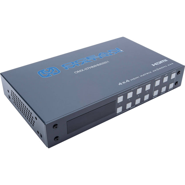 Ocean Matrix UHD 4K HDR con 4 Entradas y Salidas HDMI 4K60 18Gbps