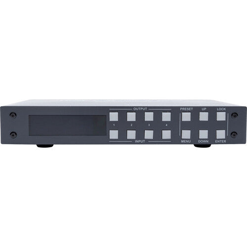 Ocean Matrix UHD 4K HDR con 4 Entradas y Salidas HDMI 4K60 18Gbps