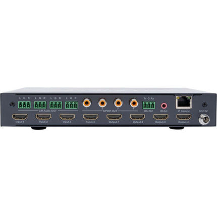 Ocean Matrix UHD 4K HDR con 4 Entradas y Salidas HDMI 4K60 18Gbps