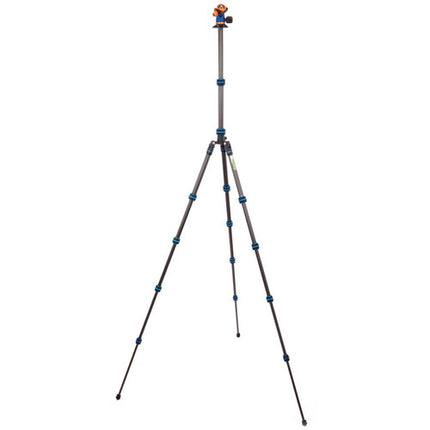 3 Legged Thing Punks Brian 2.0 trípode de fibra de carbono 73 cm altura máxima y cabeza bola AirHed Neo 2.0 azul