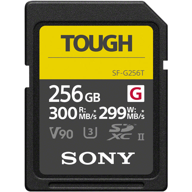 Sony 256GB SF-G TOUGH SDXC Tarjeta de Memoria UHS-II 300MBs
