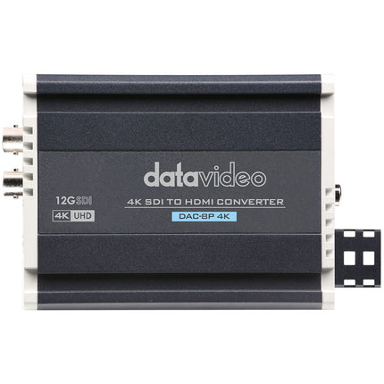 Datavideo Convertidor 4K SDI a HDMI 12G-SDI Entrada DCI 4K60