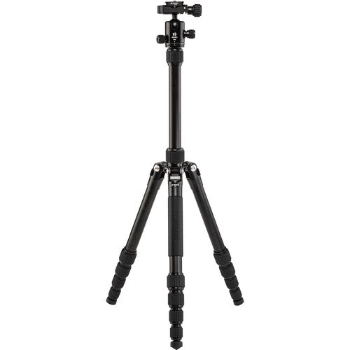 Benro Tripster Travel Tripod 1 Series Trípode de Aluminio Negro 59.3" Máx Carga 18 lb Con Cabeza Esférica y Maletín