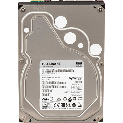 Synology 16TB HAT5300 Disco Duro Interno Enterprise SATA III 3.5 7200 rpm 512MB Cache
