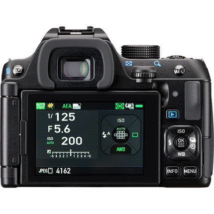 Pentax KF Cámara Réflex con Sensor 24.2MP y Lentes 18-55mm 55-300mm