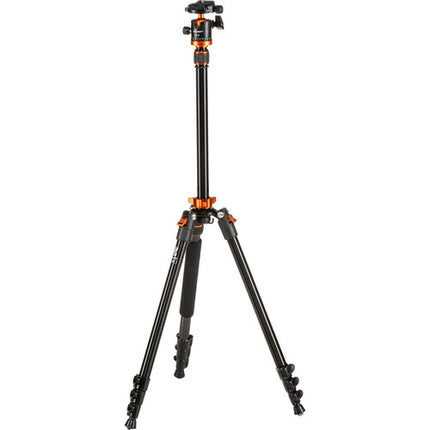 K&F Concept Trípode de Viaje Aleación de Magnesio 77.2" Altura Máx Kit Monopie