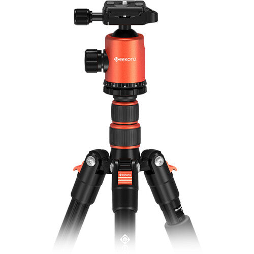 Geekoto AT24Pro Dreamer Trípode de Aluminio 77" Capacidad 17.6 lb con Cabezal de Bola Arca-Type