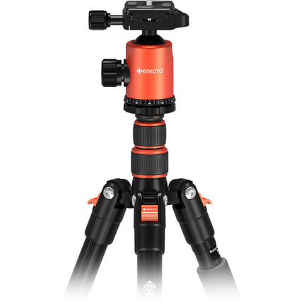 Geekoto AT24Pro Dreamer Trípode de Aluminio 77" Capacidad 17.6 lb con Kit de Accesorios