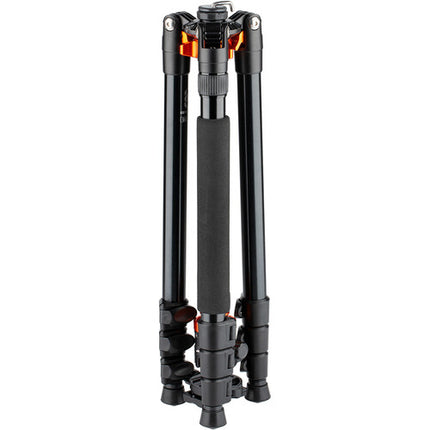 K&F Concept SA254M2 Tripode de Aluminio para Cámara DSLR con Cabezal de Bola y Monopie 68.9 pulgadas altura máxima 22 lb capacidad carga