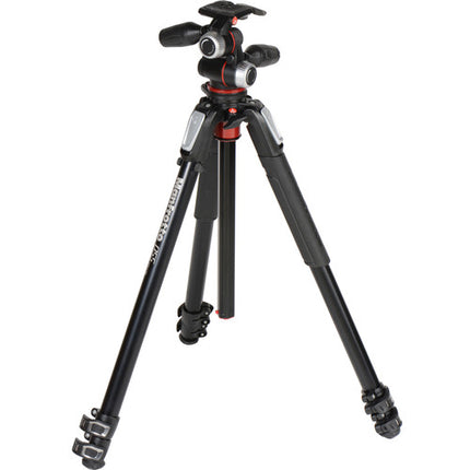 Manfrotto MK055XPRO3-3W Tripié de aluminio capacidad 15 kg altura 183 cm con cabezal 3 vías y placa rápida 200PL-14