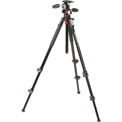 Manfrotto MK190XPRO3-3W trípode de aluminio carga 12 kg altura 173 cm