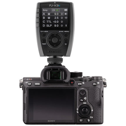 Westcott FJ-X3 S Disparador Flash Inalámbrico Sony 2.4 GHz 300 m Alcance USB-C