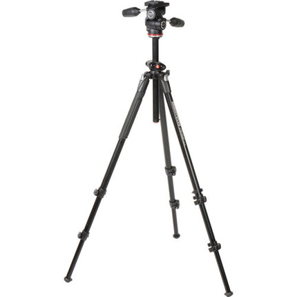 Manfrotto 290 Trípode de Aluminio Dual con Cabezal Panorámico 69" 22 lb