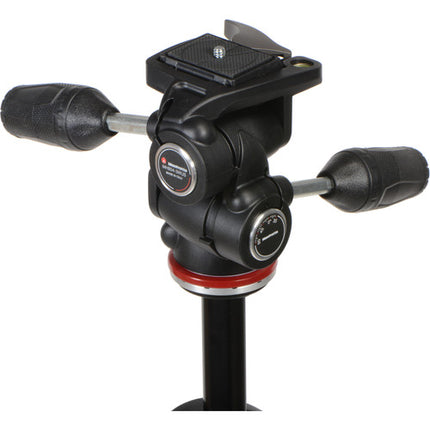 Manfrotto 290 Trípode de Aluminio Dual con Cabezal Panorámico 69" 22 lb