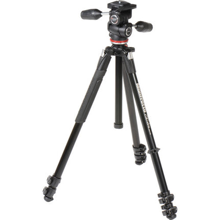 Manfrotto MK290XTA3-3WUS Tripode de Aluminio 67.5 Pulgadas 22 lb con Cabezal Pan/Tilt 3 Vías