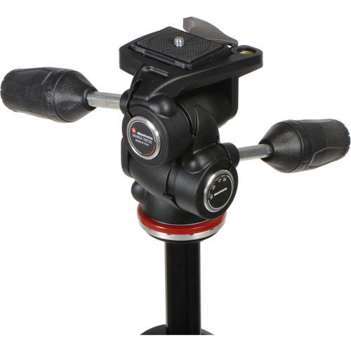 Manfrotto MK290XTA3-3WUS Tripode de Aluminio 67.5 Pulgadas 22 lb con Cabezal Pan/Tilt 3 Vías