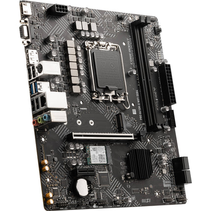MSI PRO H610M-G WIFI Placa base Micro-ATX LGA 1700 DDR4 2x SATA 1x M.2