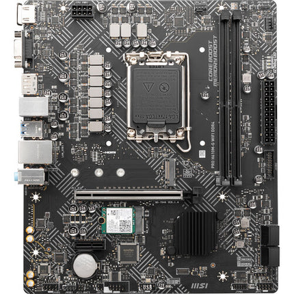 MSI PRO H610M-G WIFI Placa base Micro-ATX LGA 1700 DDR4 2x SATA 1x M.2
