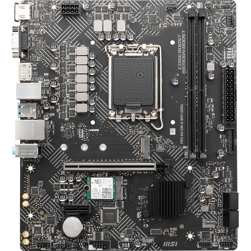 MSI PRO H610M-G WIFI Placa base Micro-ATX LGA 1700 DDR4 2x SATA 1x M.2