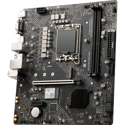 MSI PRO H610M-G WIFI Placa base Micro-ATX LGA 1700 DDR4 2x SATA 1x M.2